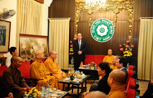 Giáo hội Phật giáo Việt Nam luôn đồng hành cùng dân tộc - ảnh 1